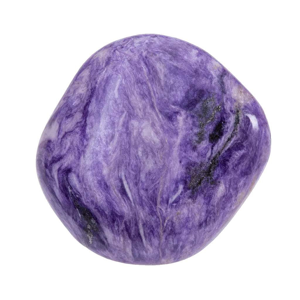 Charoite, a hand-selected example