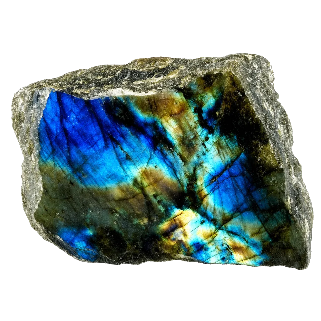 Labradorite or Spectrolite, a hand-selected example