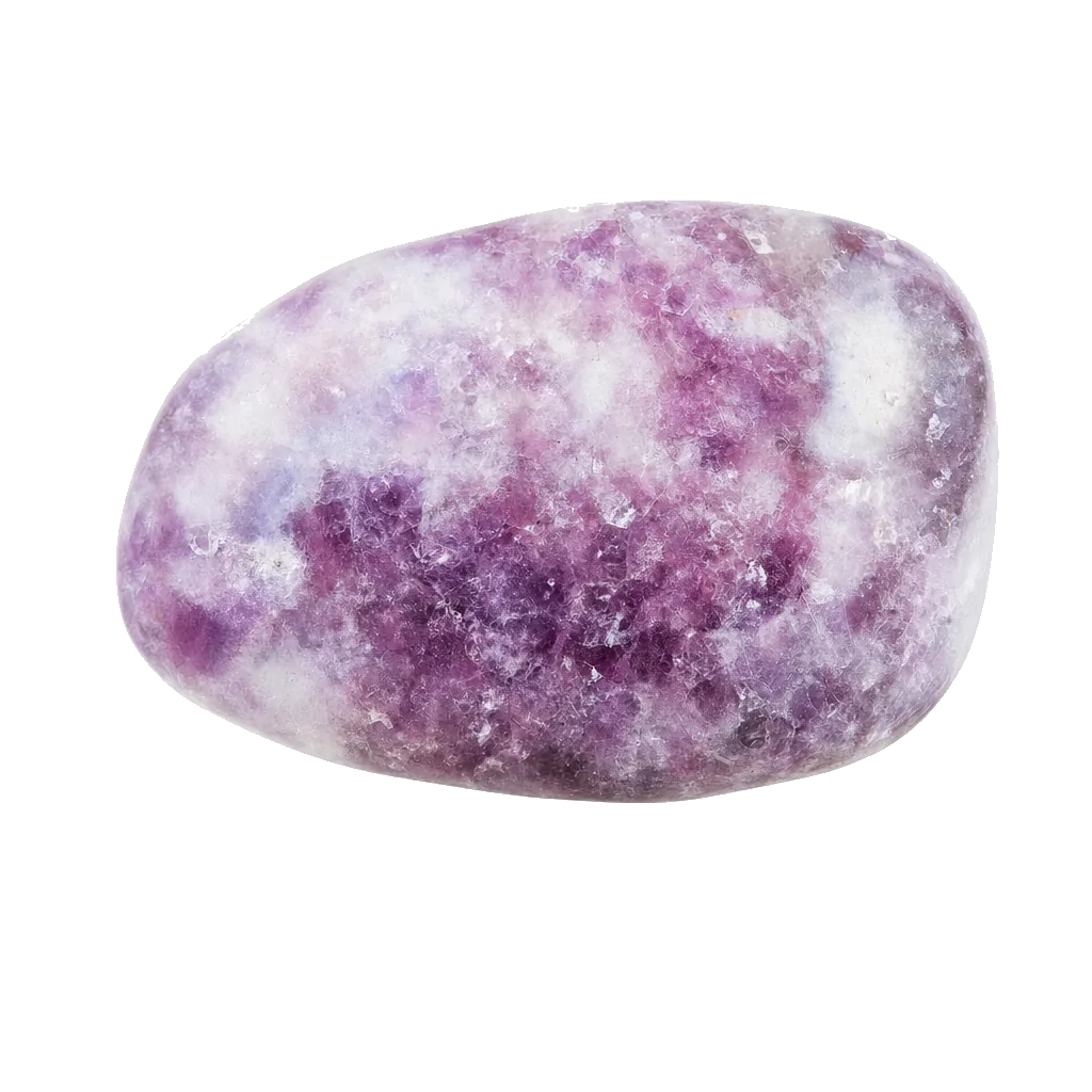 Lepidolite, a hand-selected example