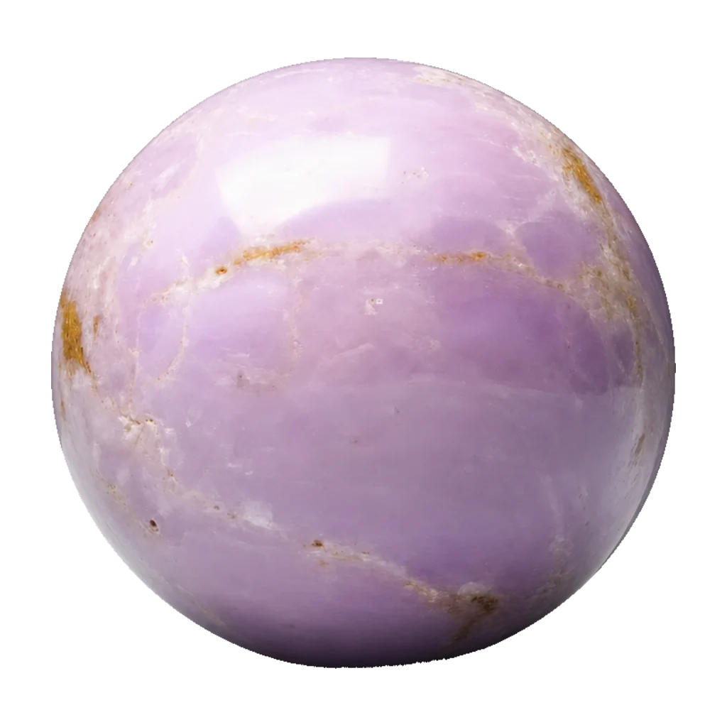 Phosphosiderite, a hand-selected example