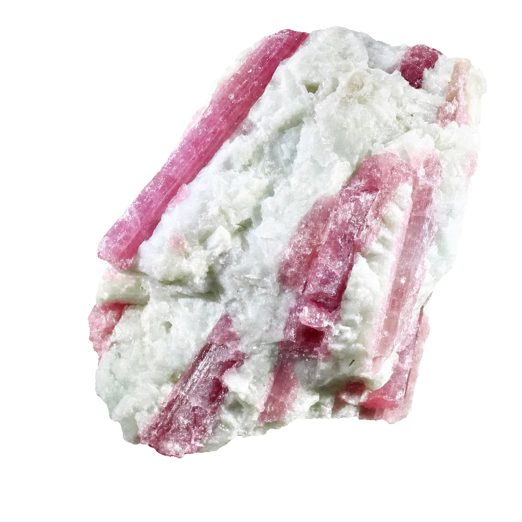 Rubellite (Red and Pink Tourmaline), a hand-selected example