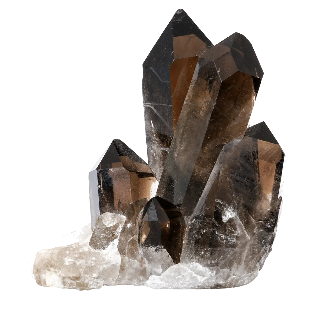 Smoky Quartz, a hand-selected example